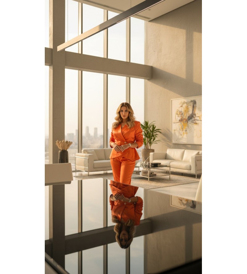 Ensemble tailleur femme Tunisie – Élégance affirmée