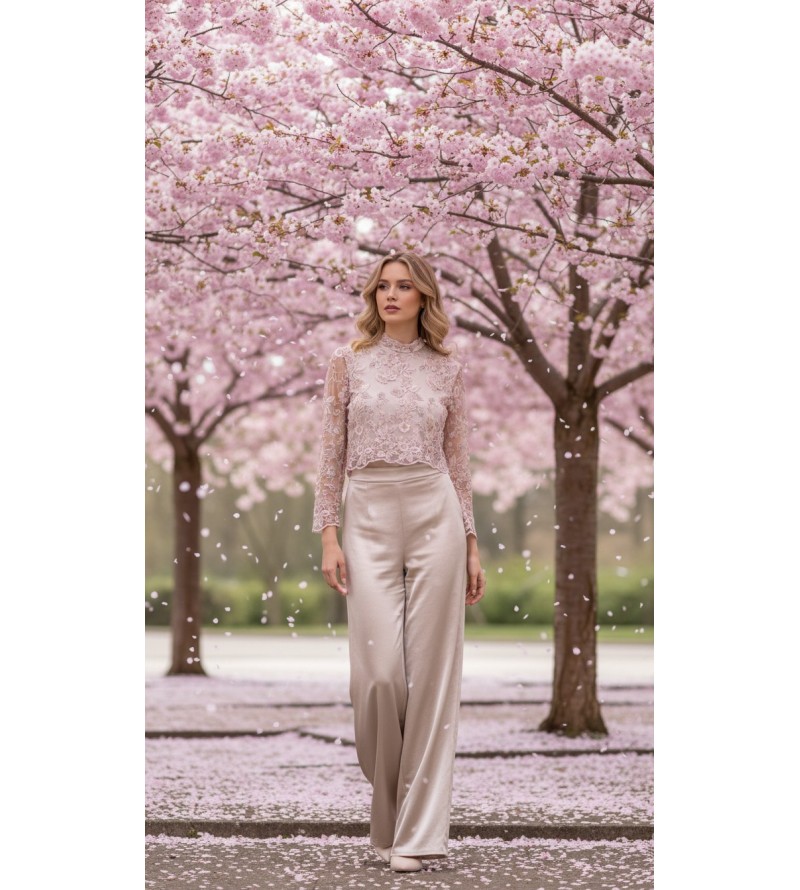 Ensemble femme raffiné Tunisie – Élégance délicate