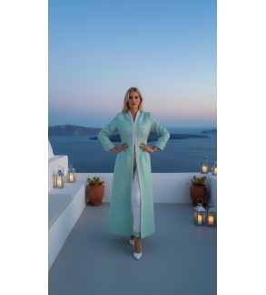 Manteau long élégant Tunisie – Élégance contemporaine